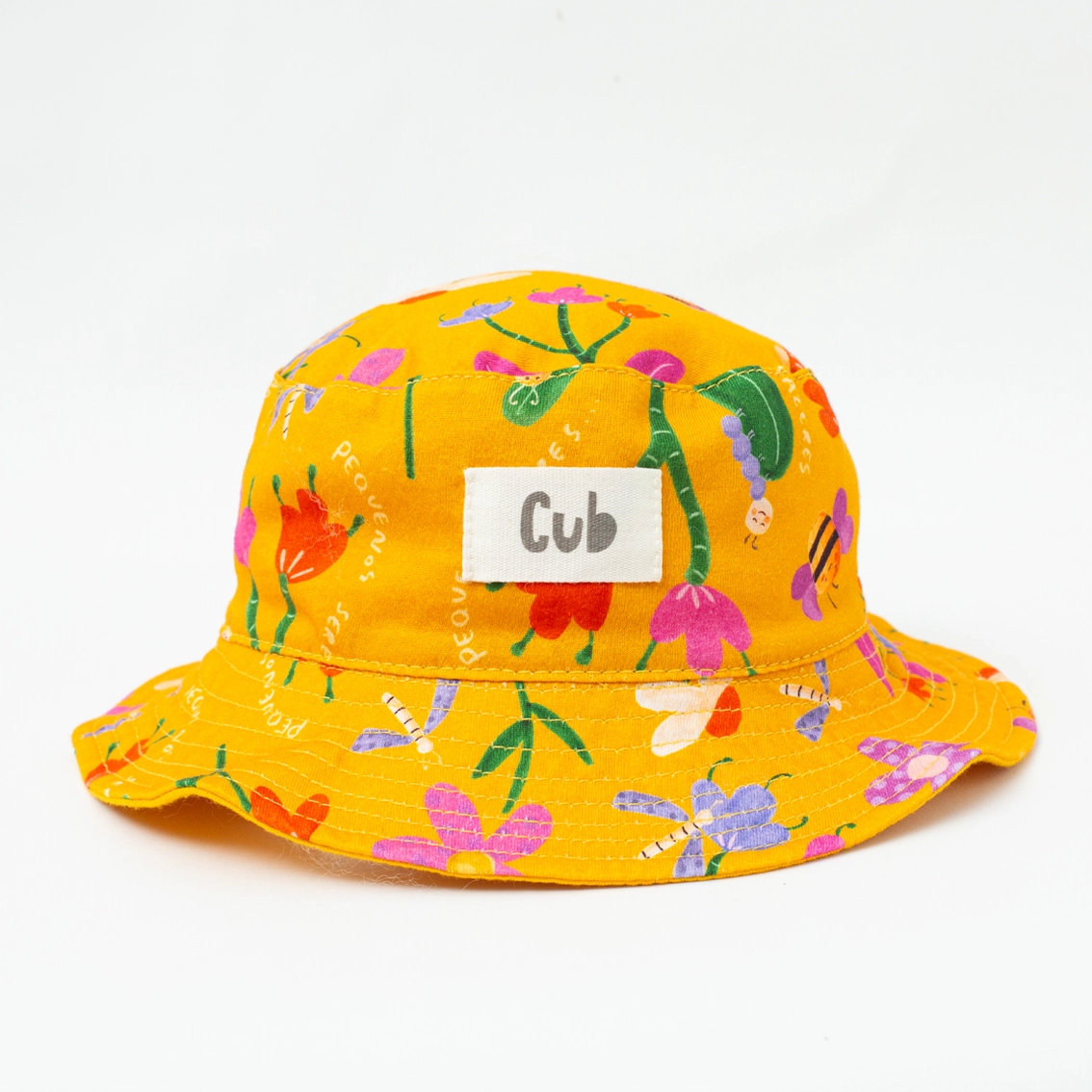 Bucket Dupla Face Estampa Pequenos Seres